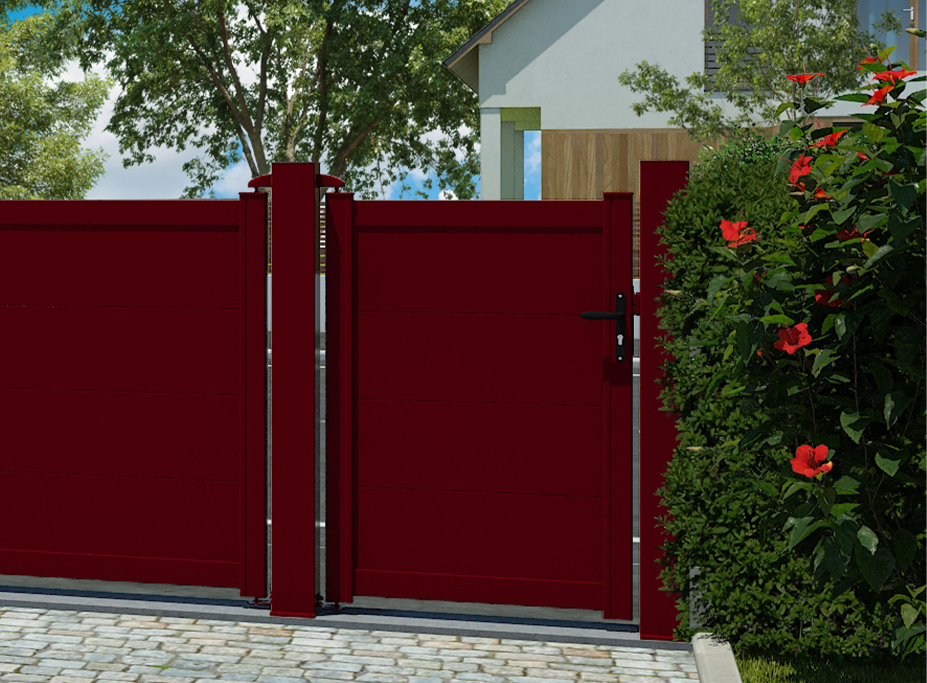 Portillon Hezo Rouge